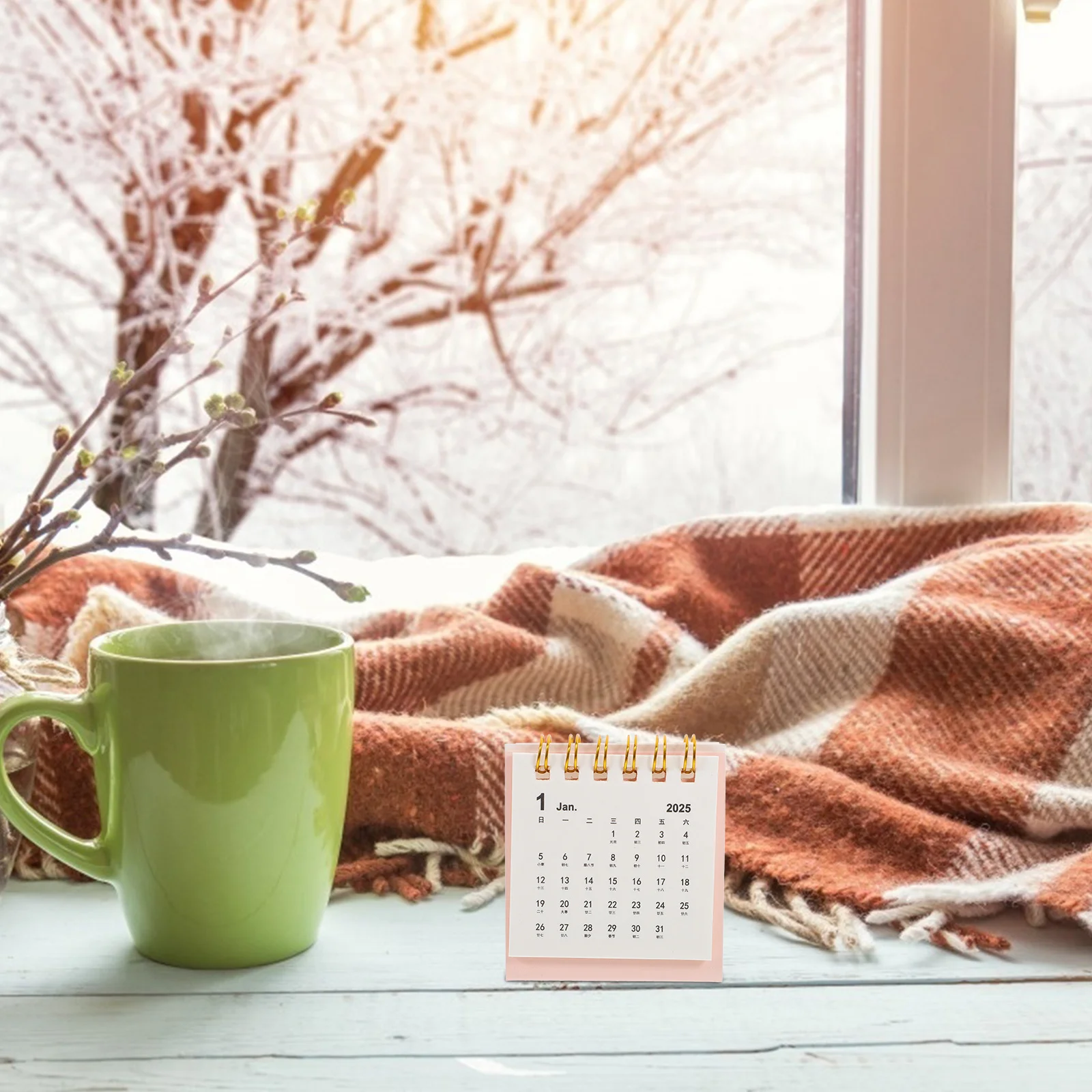 Office Desk Aesthetic Calendar Academic Decor Small Delicate Calendars