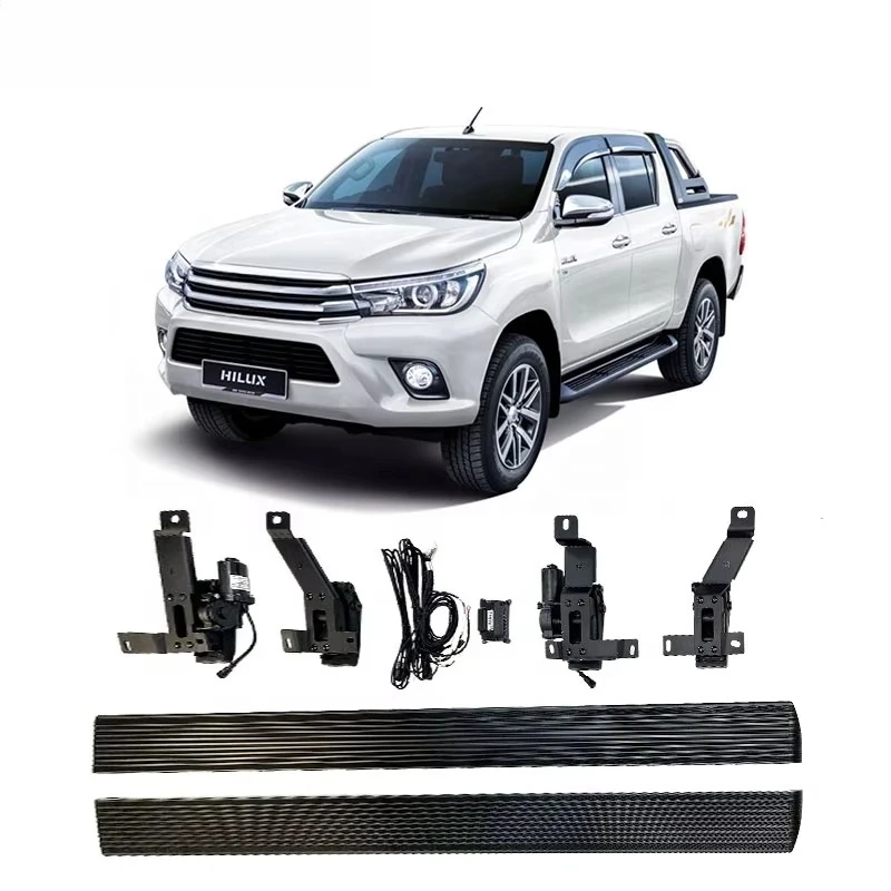 

Aluminum Alloy Exterior Accessories Pickup Power Step Running Boards Electric Running Boards For Hilux 4x4