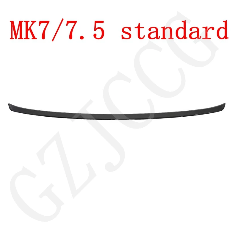 لمعان أسود R الأداء حزمة السقف الخلفي سبويلر الجناح الشفاه لفولكس واجن جولف Mk7 Mk7.5 GTI GTD R R-Line 2013-2020 #5