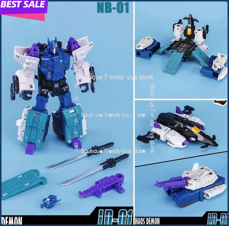 

Transformation NBF NB-01 Action Figures MFT Triple Changer Overlord Gigatron Small Scale Model Aircraft Tanks Bases Toy Kid Toys