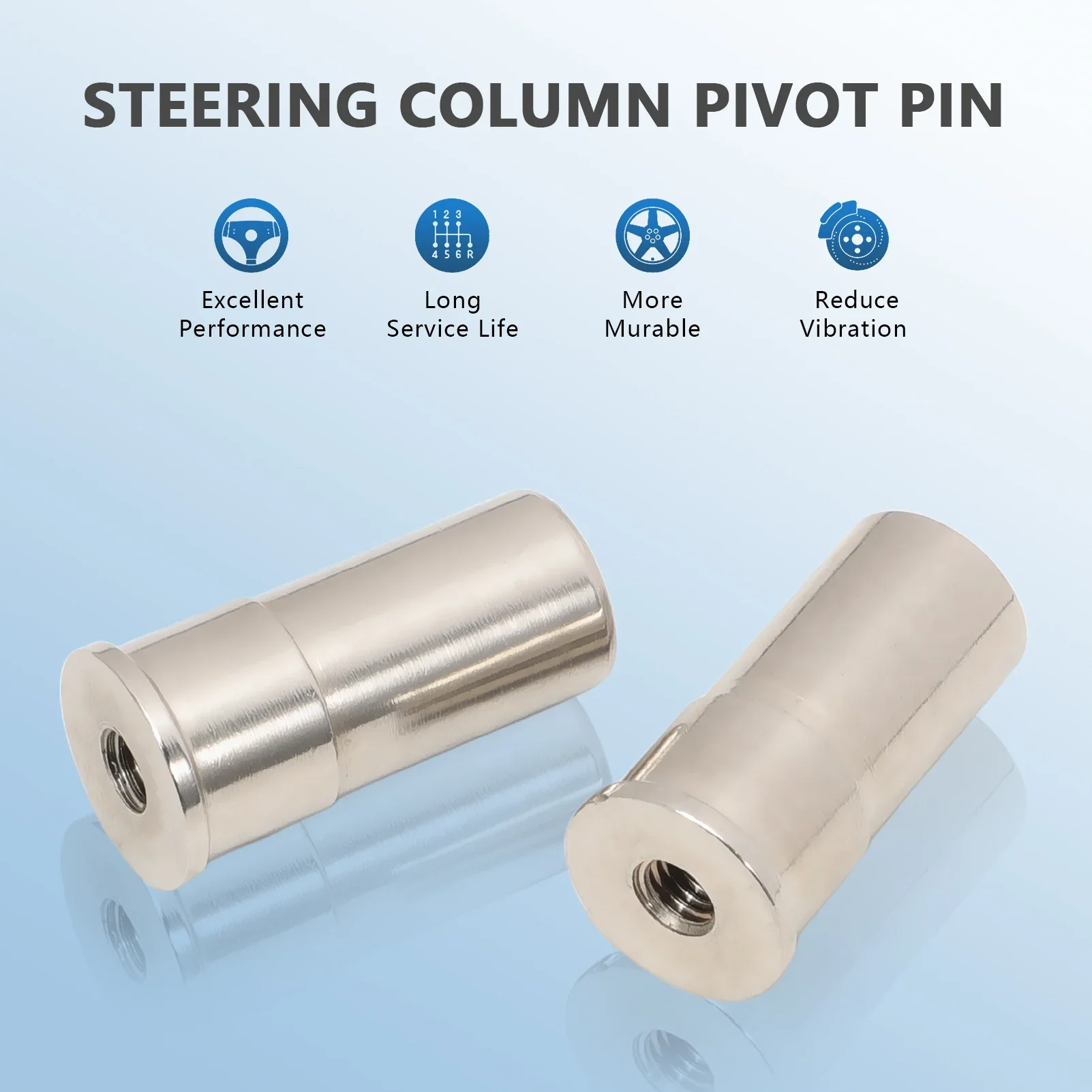 

2 PCS Oversized Steering Column Pivot Pins