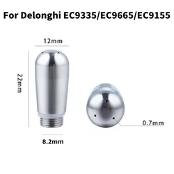 For Delonghi EC9335/EC9665/EC9155 Coffee Machine Steam Nozzle Screw Outer Diameter 8.2mm Milk Frother Foam Coffee Steam Nozzle