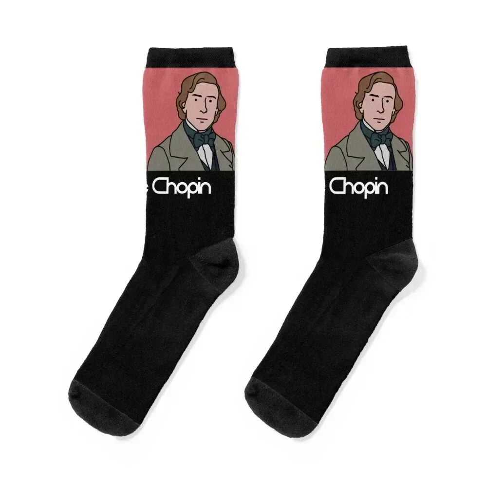 

Artist 4 - Frederic Chopin Socks christmas stocking hockey christmas gift funny sock Luxury Woman Socks Men's