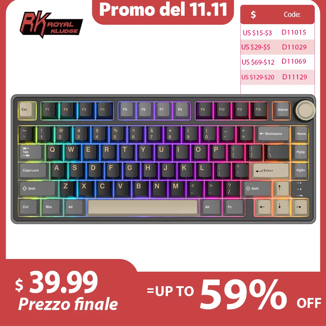 Royal Kludge Rk R75… - image