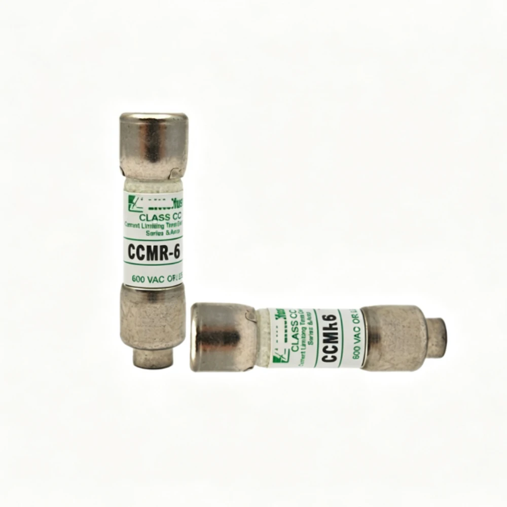 1PCS OEM CCMR‑6 Class CC Time‑Delay Fuse 6A 600VAC Ferrule Fuse for Motor Circuit Protection