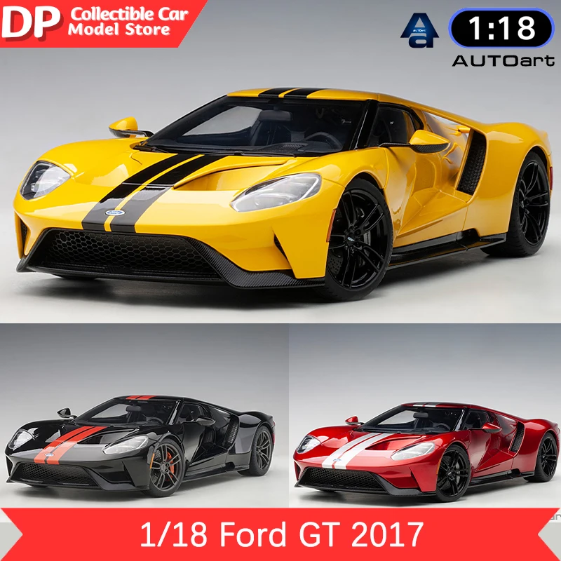 

AUTOart 1:18 Ford GT 2017 Finished Product Model Cars Alloy Car Model Collectible Car Model Metal Diecast Vehicle Holiday Gifts