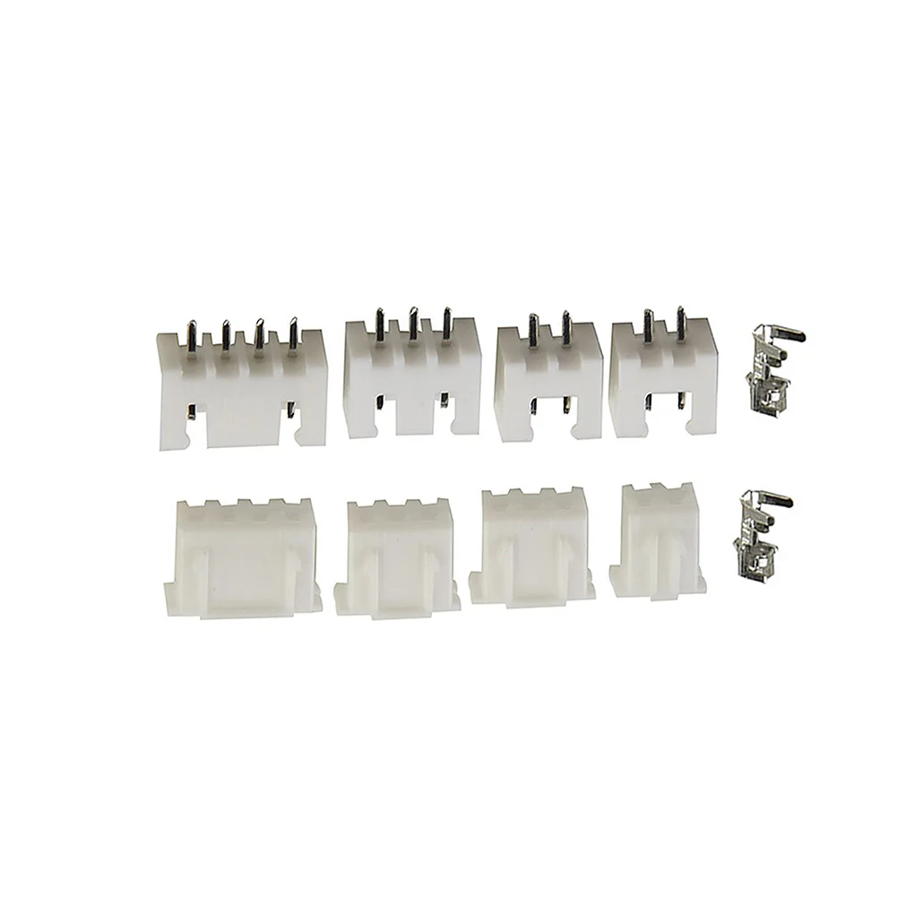 250pcs/Set Pin Connector Plugs+Terminals 2.54mm Pin Socket Header Cable 2/3/4 High Quality Practical Brand New