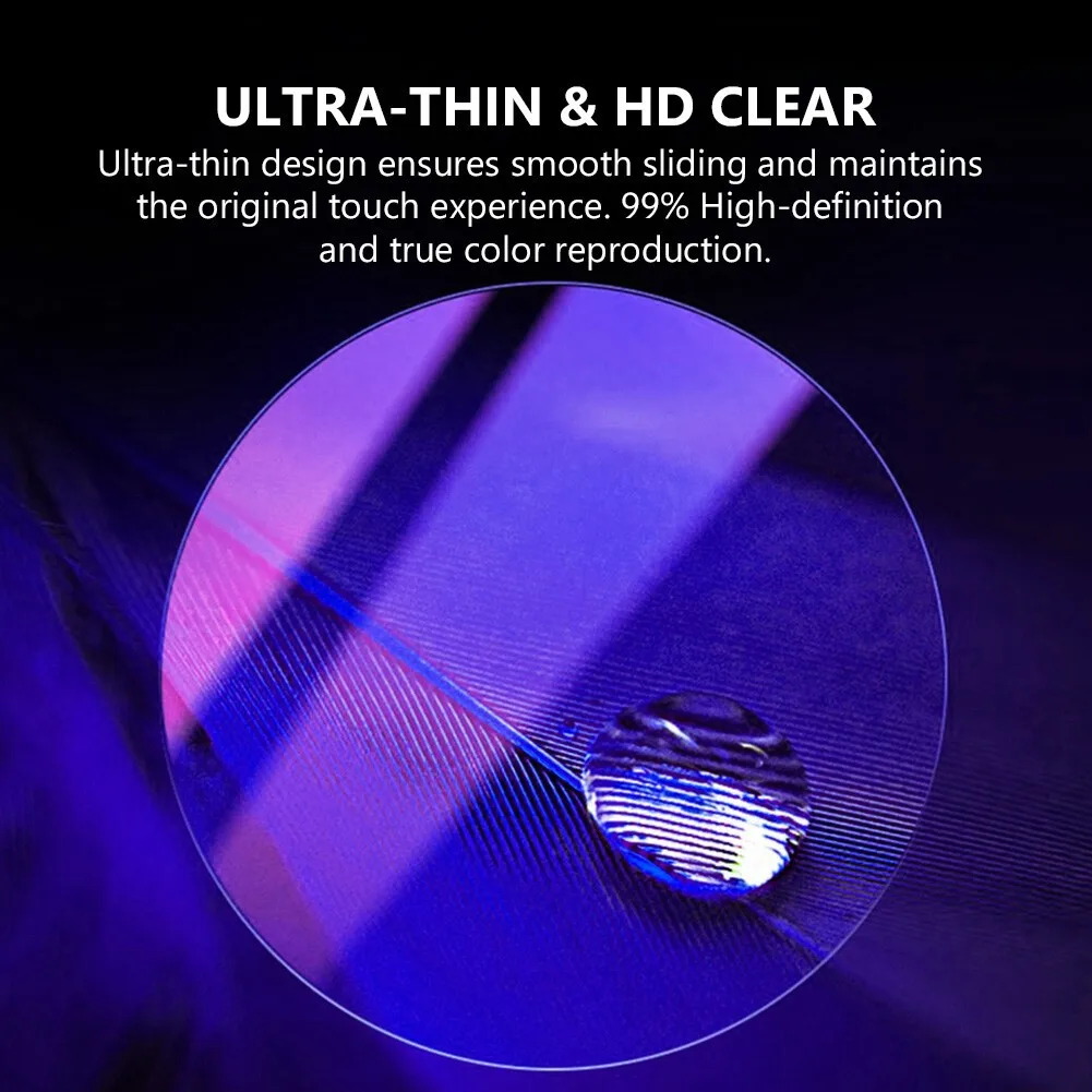 ساعة دائرية عالمية مكونة من 3 قطع واقي شاشة ممتص للصدمات للمواطن الأحفوري