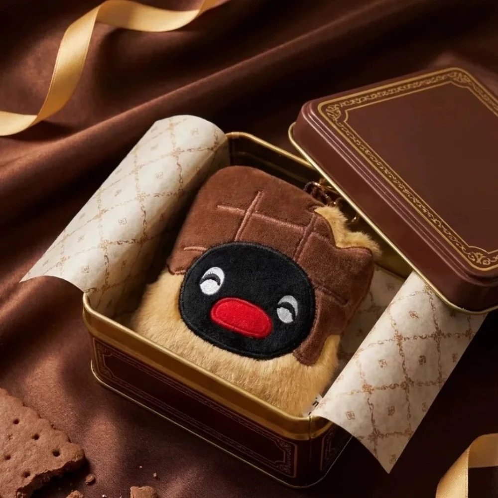 Pingu Chocolate Season Blind Box Cute Anime Figures Desktop Surprise Bag Ornament Kawaii Pendant Anime Doll Keychain Mystery Box view 4
