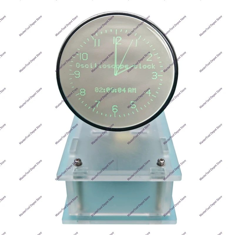 7SJ32J Creative Oscilloscope Clock Oscilloscope Driver Board Oscilloscope Clock Fiinshed Electronic Production