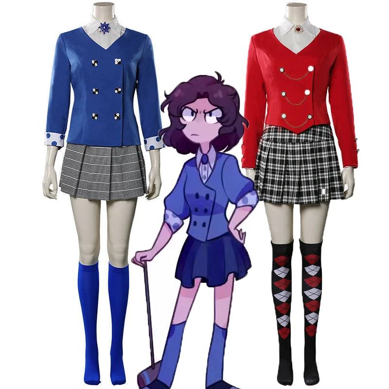 

Heathers The Musical Veronica Sawyer Cosplay Costume Jd Heather Chandler Wig Uniform Jacket Skirt Outfit Carnival Costume