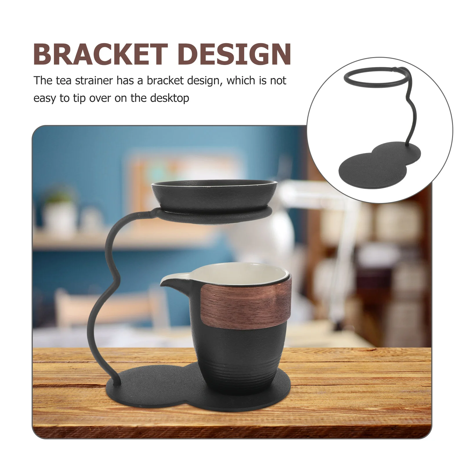 

1Set Professional Ceramic Tea Set Reliable for Multiple Jobs Simple Design Delicate Infuser Accessory Office Tea Set