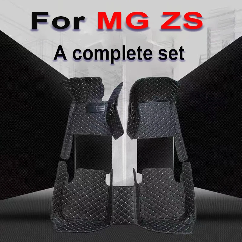 

Car Mats For MG ZS ZX ZST Astor ZS11 Crossover 2018~2022 Waterproof Floor Mats Push Button handbrake Car Accessories