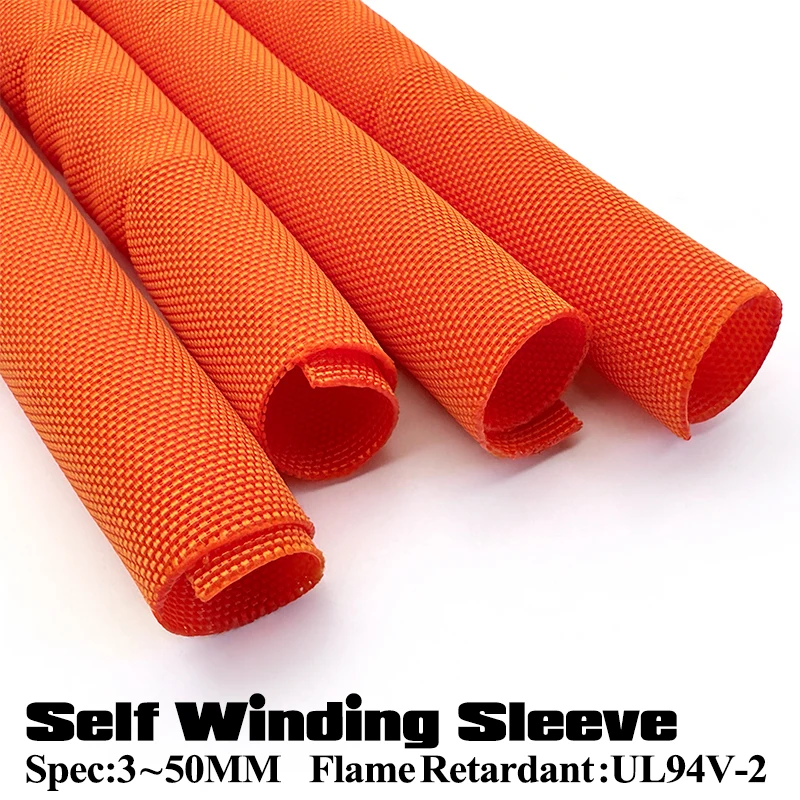 

Самозакрывающаяся разъемная оплетка из ПЭТ для кабелей 3-50 мм, износостойкая, расширяемая, гибкая, изолированная защита для организации проводов