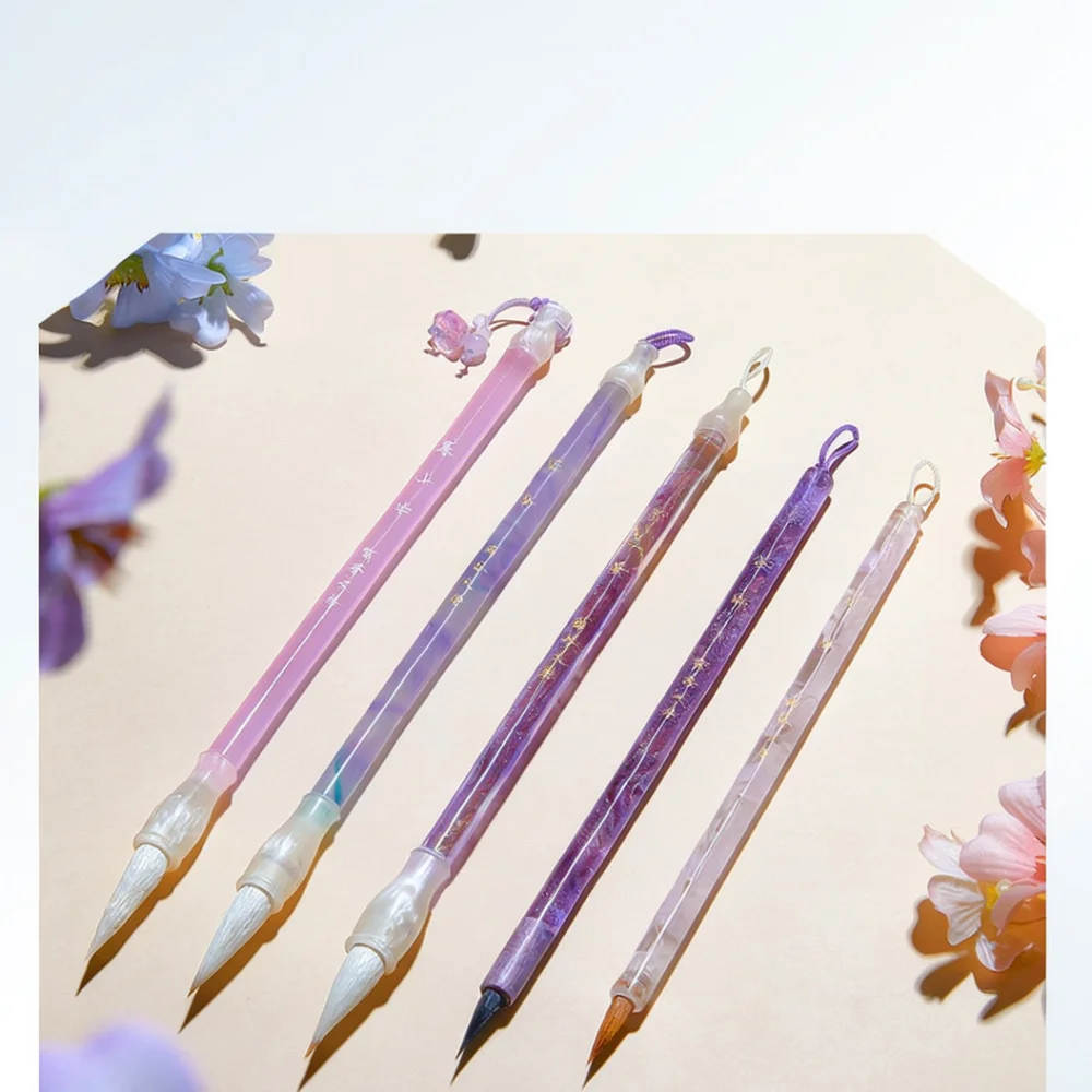 Lanzhaiwenfang Professional Sumi Brush Set For Chinese Calligraphy Painting Drawing Ink Practice Script Pen Supplies