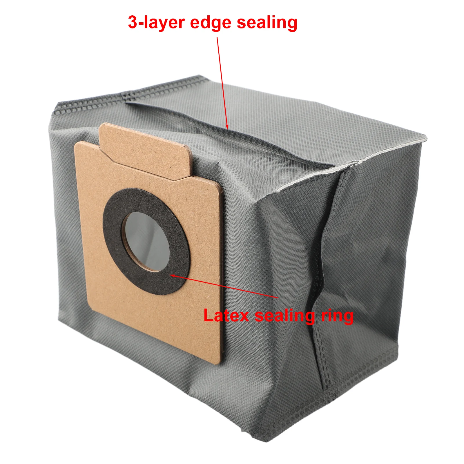 

4-Layer Dust Bag For Clean X8 Pro Robot Vacuum Cleaner Self-Empty Station Replacement Robot Sweeper Spare Part