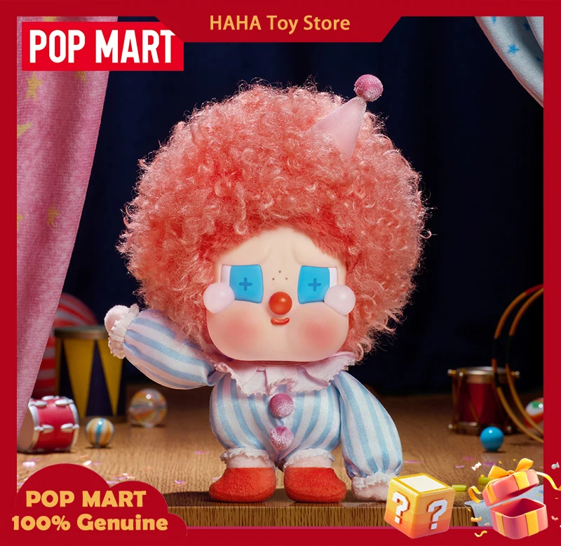 

Popmart Why So Serious Series Crybaby Фигурка Виниловая плюшевая подвесная открытка Popmart Хэллоуин Коллекционные предметы Дети Рождественский подарок Игрушка