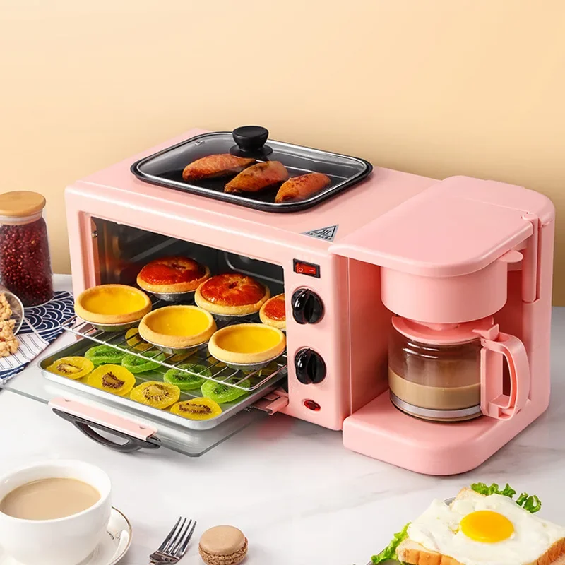 Household wholesale multifunctional portable breakfast machine coffee maker 3 in 1 breakfast maker