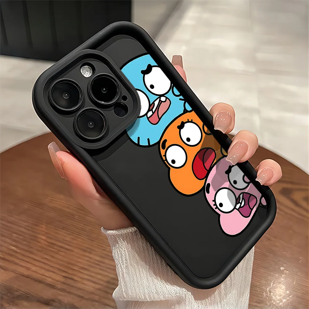 مضحك العالم المذهل من Gumballs قضية الهاتف لسامسونج غالاكسي A17 A26 A16 A35 A55 A25 A15 A54 A34 A36 A24 4G 5G الغطاء الخلفي #2