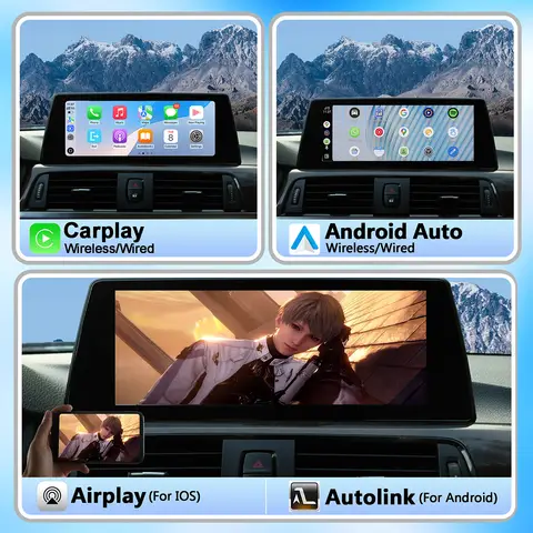 1920*720 Touch Multimedia Display Player For BMW 1 2 Series F20 F21 F22 F23 F45 E81 E82 E87 E88 2004-2016 NBT CIC CCC Carplay
