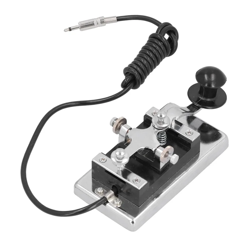 Rádio de Ondas Curtas Morse Código Morse cw k4 Telegram Heavy Duty Key Pass-through