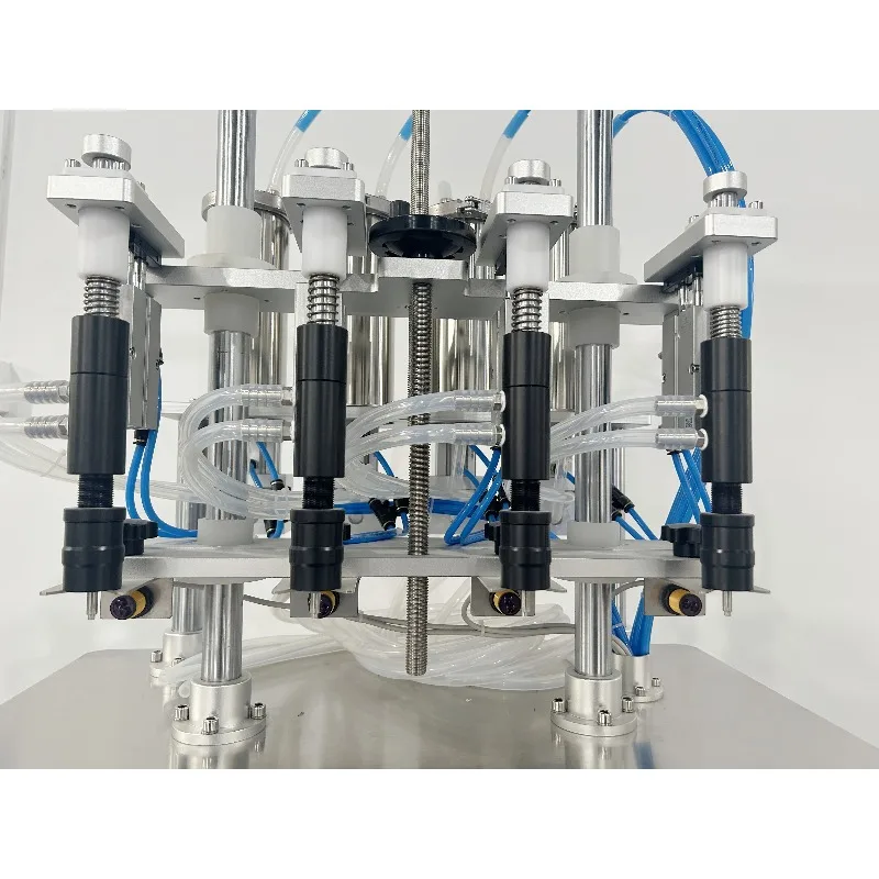 

Полуавтоматическая четырехголовочная машина для розлива ароматов, поршневой вакуумный наполнитель с серводвигателем для парфюмерии и жидких масел