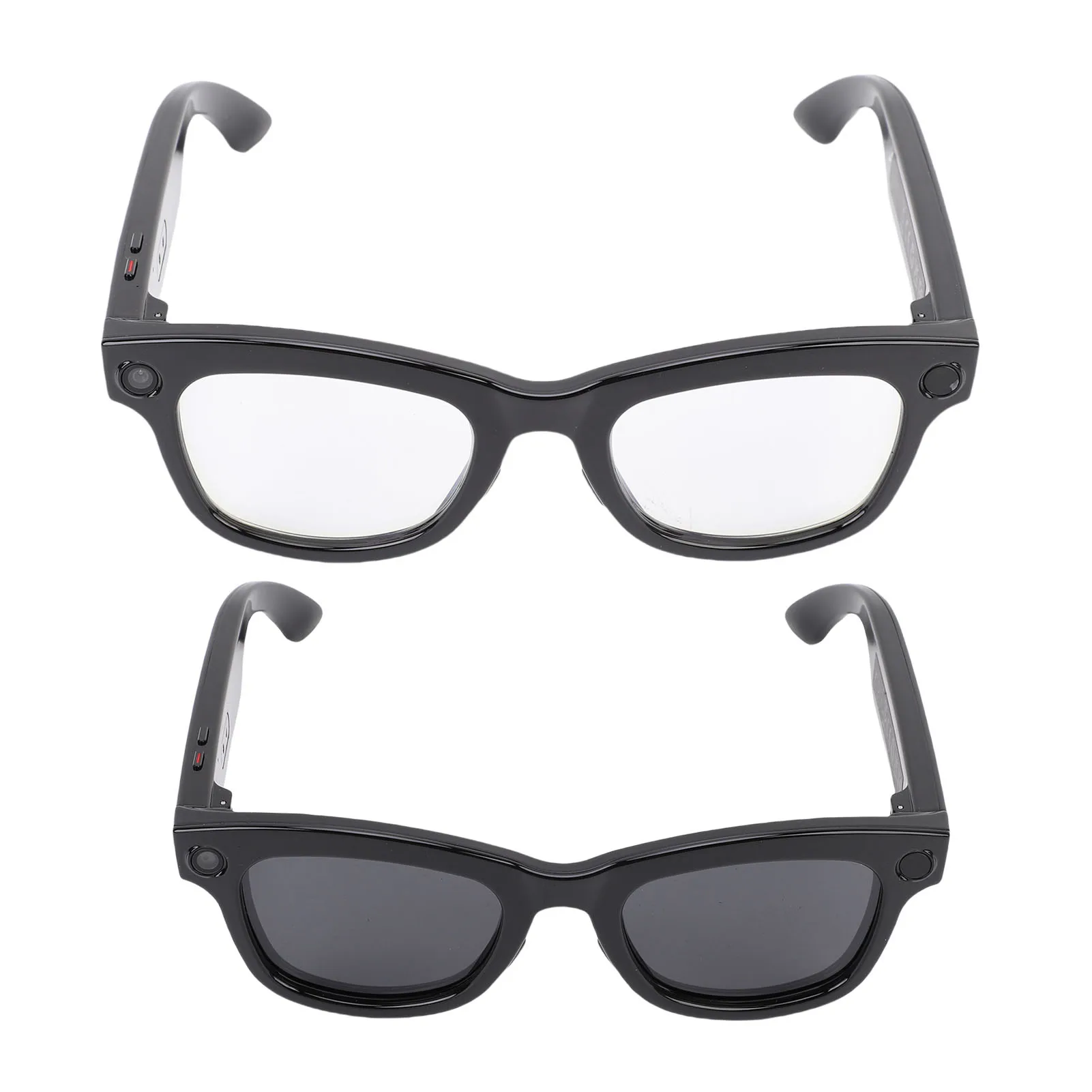 نظارات الكاميرا الذكية المحمولة 5MP 1080P HD نظارات الكاميرا 26 لغة ترجمة تشغيل الموسيقى المكالمات الهاتفية AI النظارات الذكية