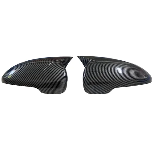 Imagen 2 del producto Par de cuernos de buey, cubierta de espejo retrovisor lateral de cristal, molduras de Marcos, tapas de espejo lateral para Hyundai Tucson 2015-2020, accesorios para automóviles