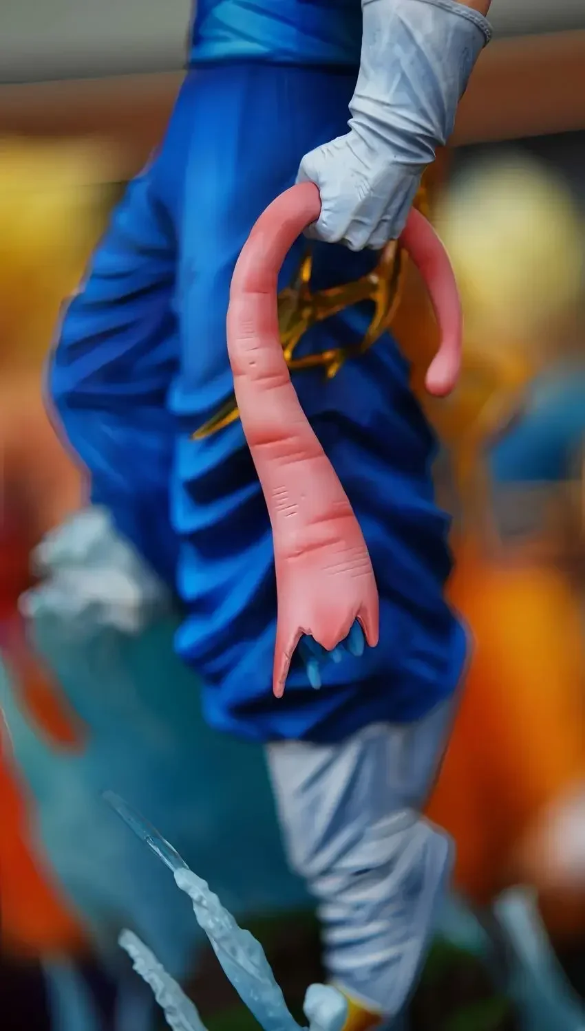 LK Toys Dragon Ball Anime Figure Vegetto 2.0 Figurine 40CM 3 Heads PVC Statue Room Ornament Collectible Model Toy Gifts in Stock