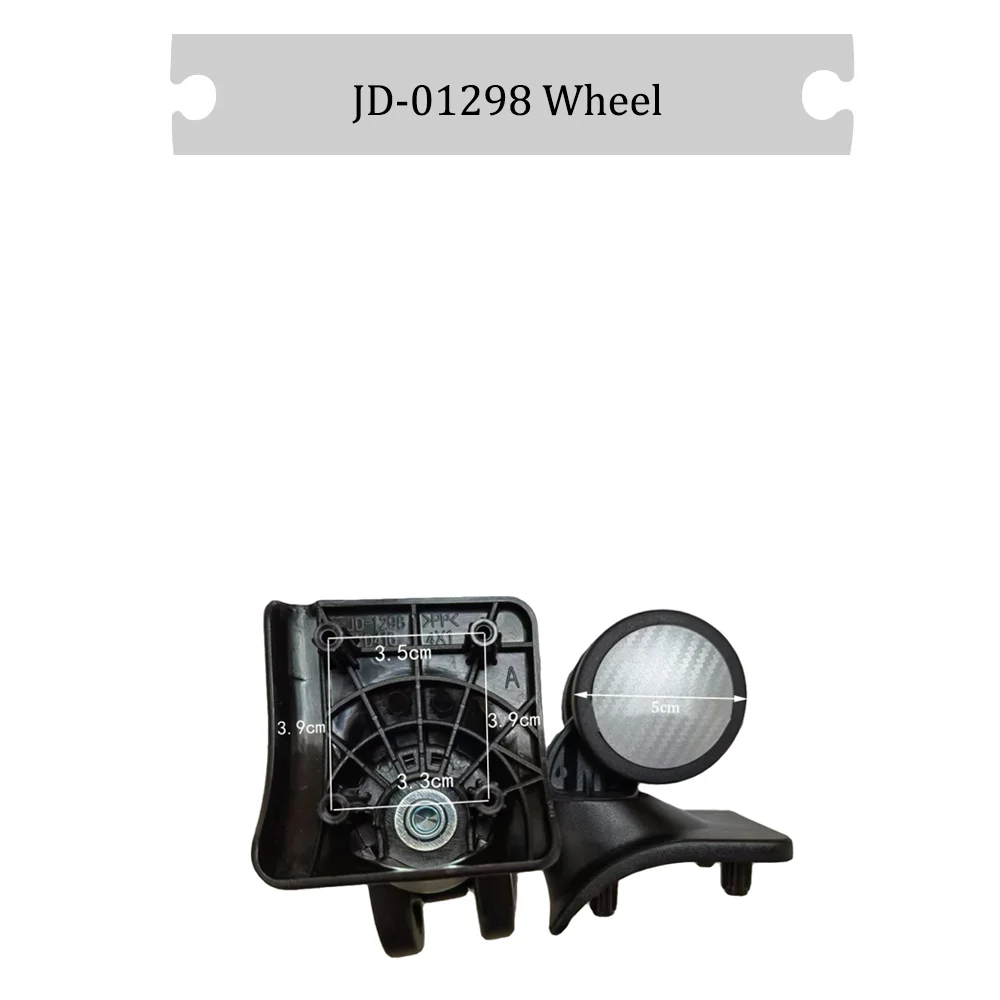 

JD-01298 Universal Wheel Replacement Suitcase Rotating Convenient Durable Silent Smooth Shock Absorbing Accessories Caster Wheel