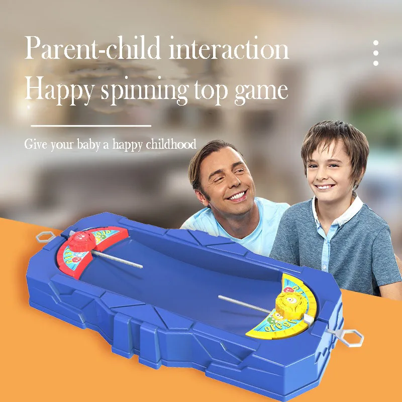 バトルスピナートップアリーナゲーム-子供向け-2～4人用-家族で遊べる卓上おもちゃセット-対戦型スピナートップ-競争力のある教育玩具