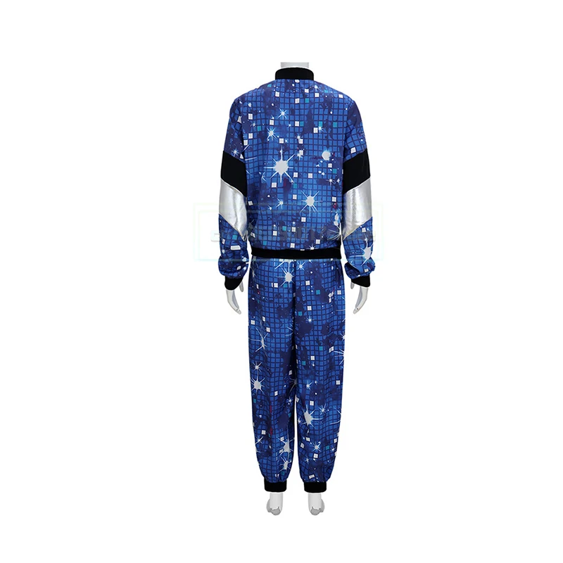 Women's Men's Costume 80s 90s Suit Party Accessories Disco Jacket Trousers Outfit Adult Costume Halloween Costuem For Woman Men