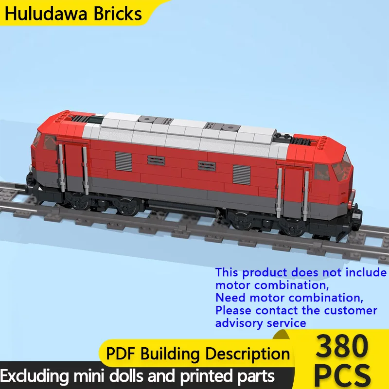 

Модель городской автомобиль MOC, строительные кирпичи, немецкий дизельный двигатель BR 245, модульная технология, детские праздничные подарки, сборка игрушек, костюм