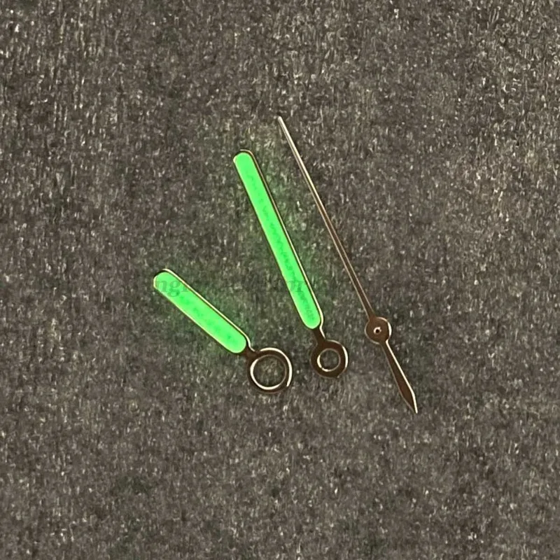 مشاهدة الأيدي الفضة مشرق الأخضر مضيئة الإبر مناسبة ل Nh35 Nh36 4R حركة ModS مؤشر لساعة Seiko استبدال جزء