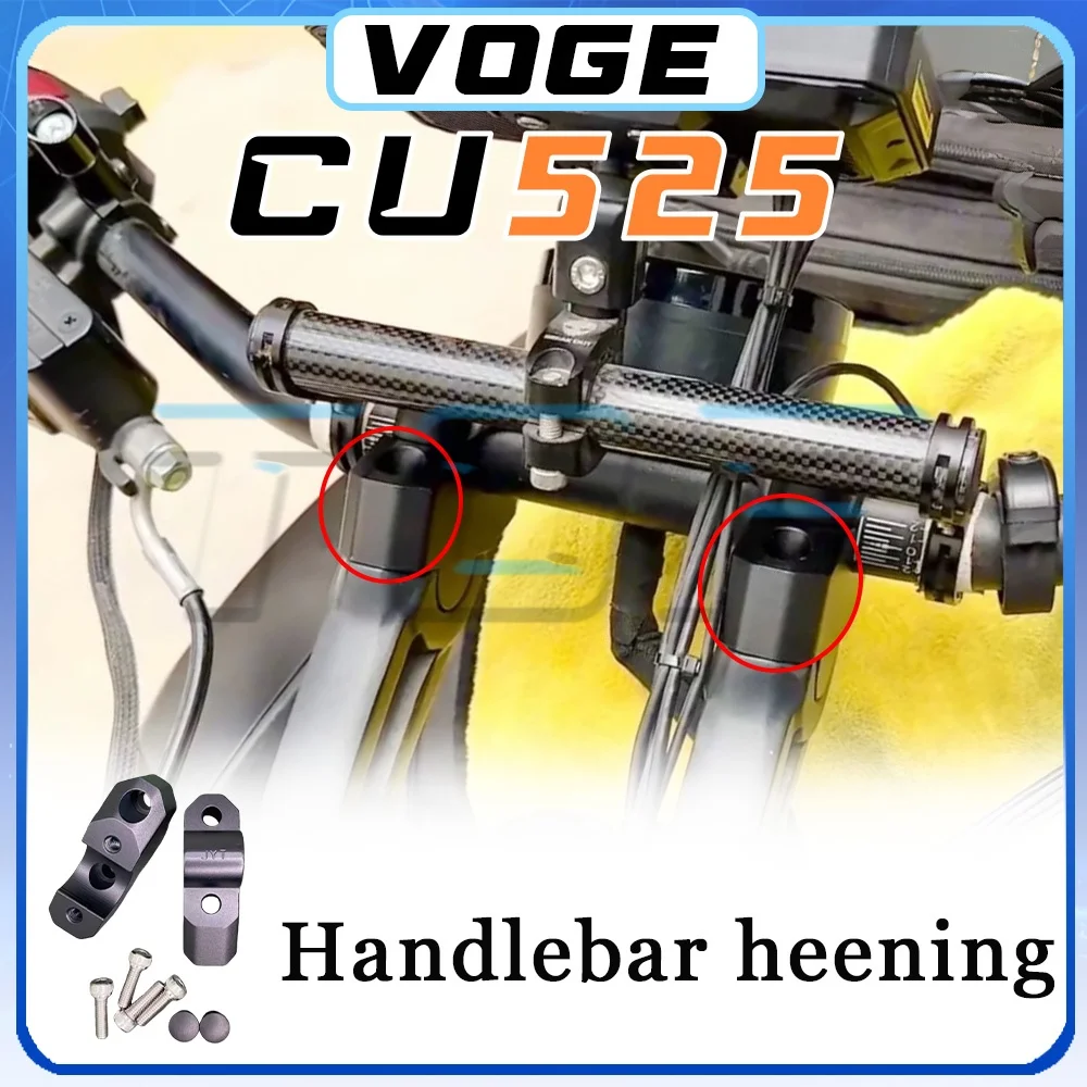 Handle heightening and rearward movement block VOGE CU525 handlebar lifter 525CU