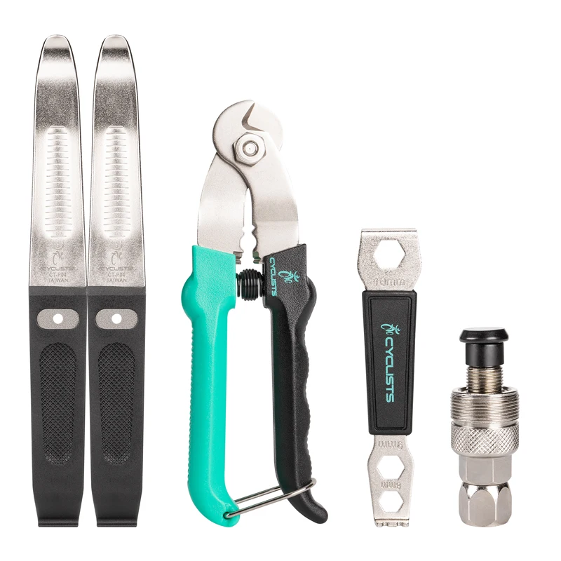 27 1 Hand Bicycle Repair Tools Cycling Multitool Chain Pedal BB Wrench Hex Key Bike Maintenance Professional Repair Kit OEM