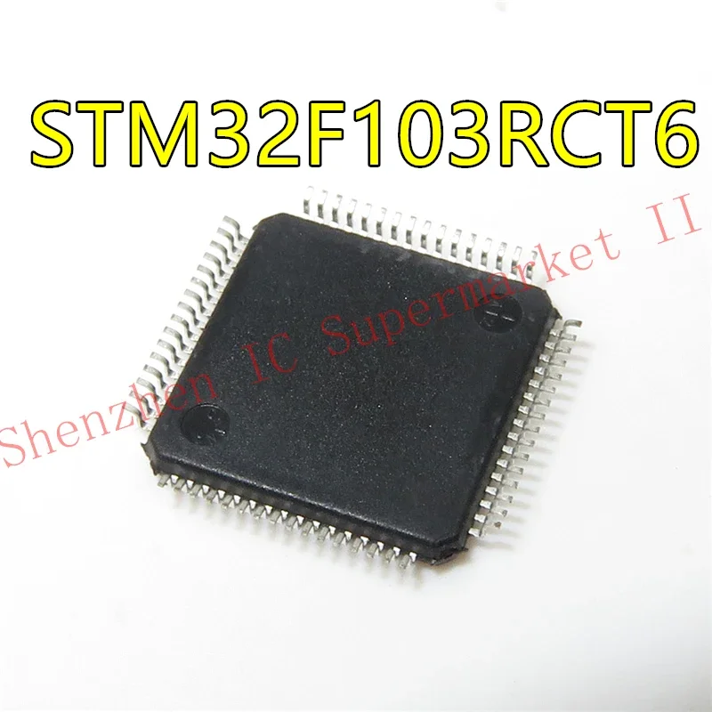 1pcs/lot GD32F103RCT6 STM32F103RCT6 LQFP64 MCU 32-bit STM32F1 ARM Cortex M3 RISC 256KB Flash 2.5V/3.3V 64-Pin LQFP