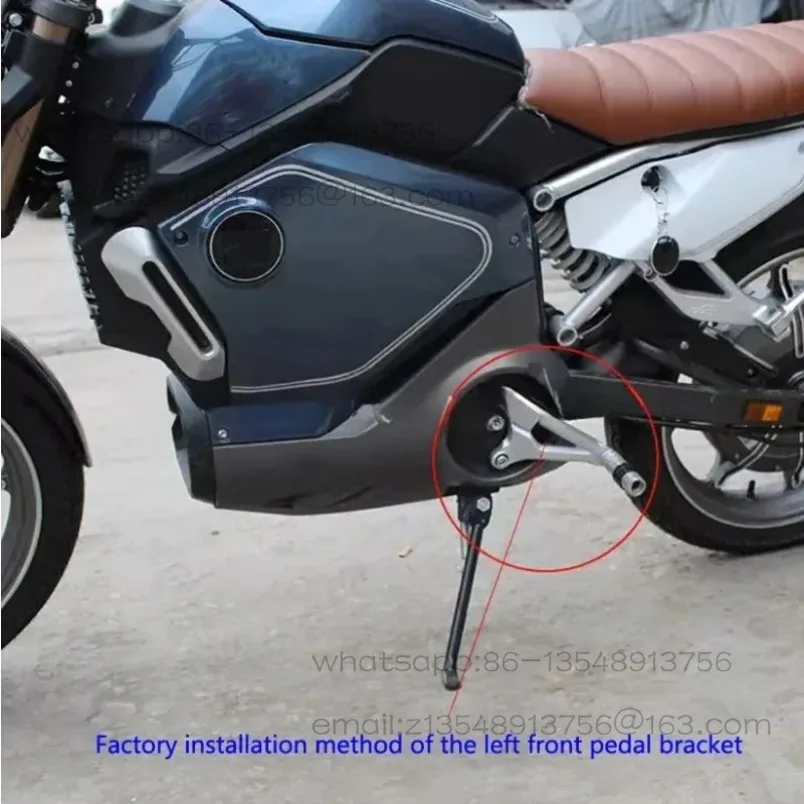 Original Front and Rear Pedal Assembly for Electric Vehicles, Connecting Bracket Pedal Tube Factory Direct Sales