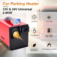 Car All in One Heater Diesel Air Heater 8KW 12V/24VParking Heater Wireless LCD Remote Control Heating Preheater Heater Kits