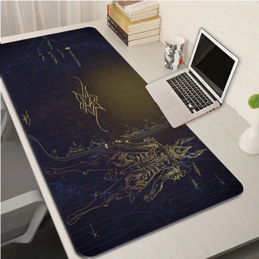 Warframe Hot Pad Mouse Long Gaming Mousepad Gamer Computer Accessories Desk Mat Keyboard Cute White Pc Extended Company Xl Mause