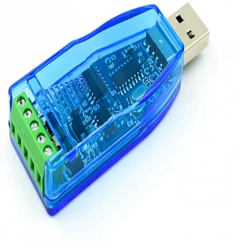Industrial Grade USB to RS485 Communication Module Bidirectional Half Duplex Serial Port Line Converter U485