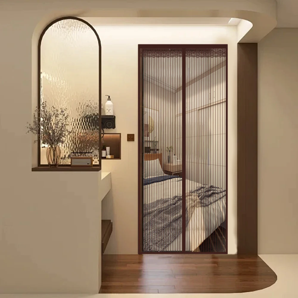 Anti Mosquito and Insect Net,Mosquito Insect Fly Bug Curtains Automatic Closing Mesh Mosquito Net with Mosquito for Curtain Door