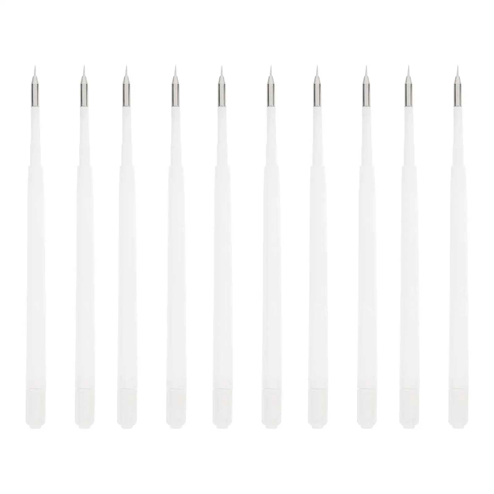 

10 Pcs Bubble Removal Pen Refills ABS Iron Material Compact Design Car Film Application Vinyl Craft Weeding Tool Accessory