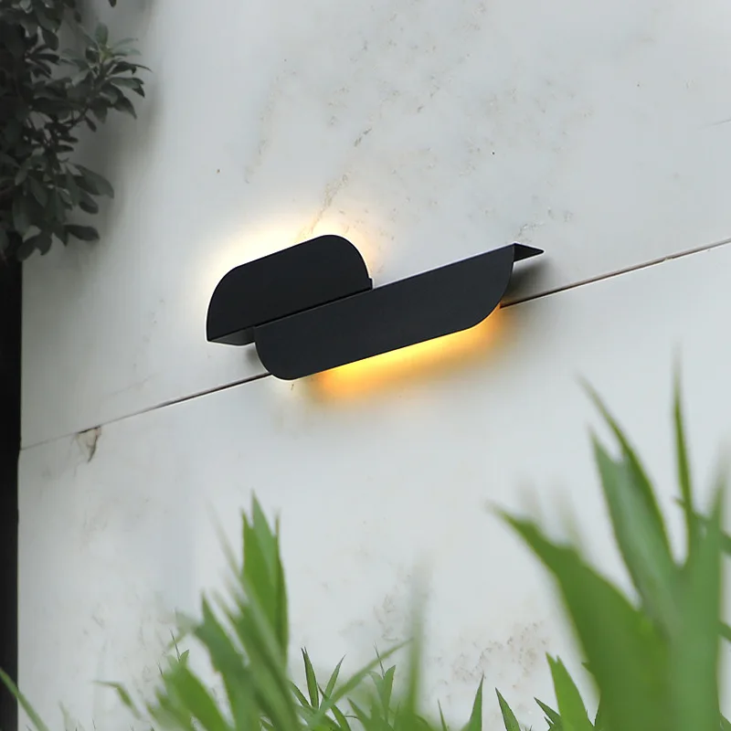 

LED outdoor wall light waterproof garden staircase aisle waterproof indoor light modern simple exterior wall light