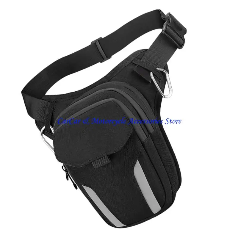 

G5AD Motorcycle Thigh Fanny Waist Drop Leg Bag Splashproof Hip Thigh Bag for Cycling Multifunction Fanny Pack