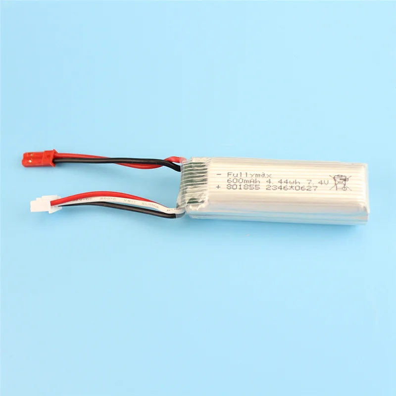 A63T-7.4V 600Mah Battery For Wltoys XK A280 RC Airplane Spare Parts Accessories
