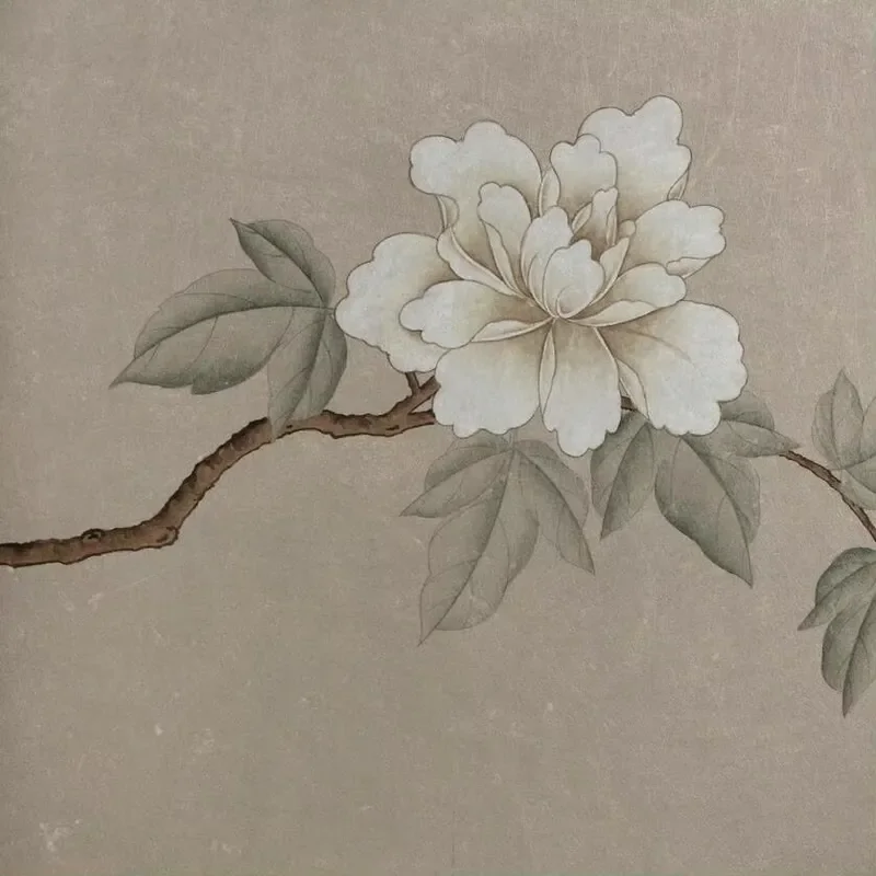 High Quality Hand Made Nonwoven Oriental Design Wallpaper