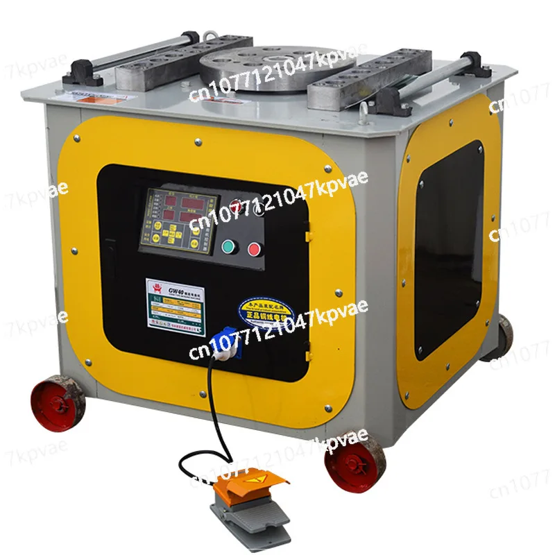 40/50 Type Steel Bar Bending Machine, Fully Automatic CNC Hoop Reinforcement Threaded Steel Round Steel Bending Machine