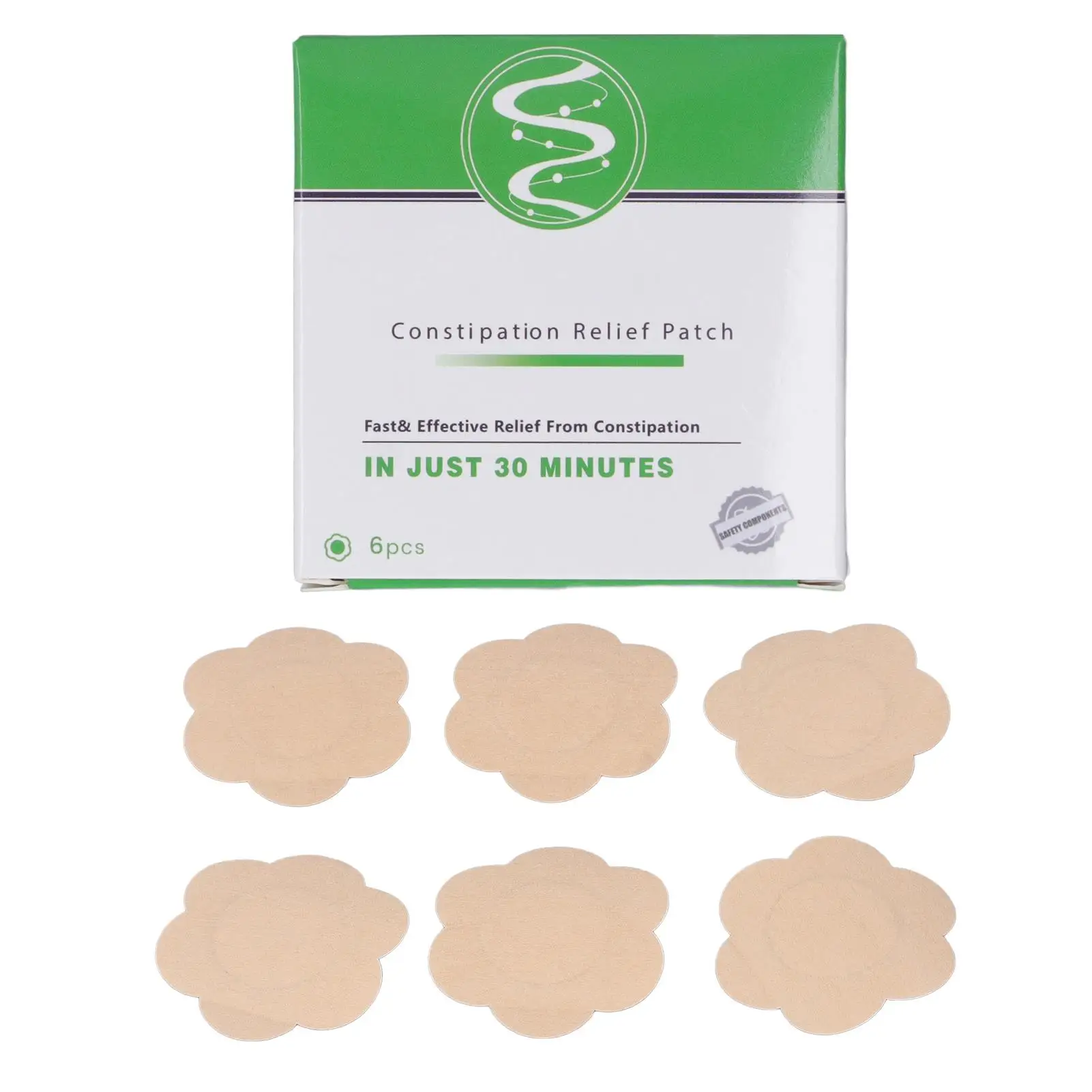 

Пластырь для пищевых продуктов для облегчения запоров, улучшенная функция кишечника, органическая травяная формула