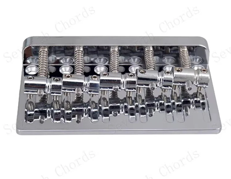 Chrome Vintage Type Heavy Duty Upgrade 5 Strings Electric Bass Bridge Guitar Accessories Parts Musical Instrument